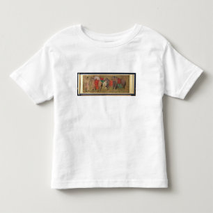 Ein Hof mit Pferden Kleinkind T-shirt