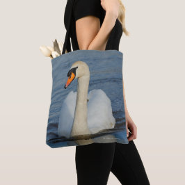 Ein hoffnungsvoller Mute Swan nähert sich