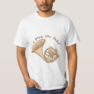 Ein Horn spielen T-Shirt