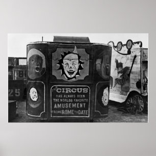 Ein Horned Devil am Circus, 1930er Poster