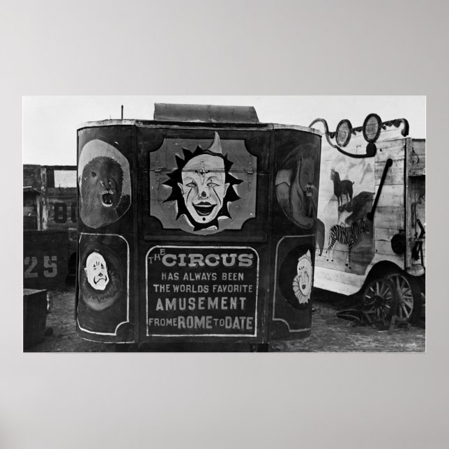 Ein Horned Devil am Circus, 1930er Poster (Vorne)