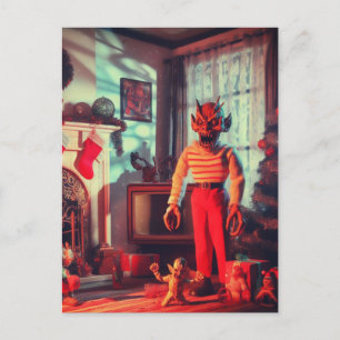 Ein Horror für Weihnachten Postkarte