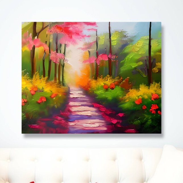 Ein Hübscher Fall Wanderweg Poster (Von Creator hochgeladen)