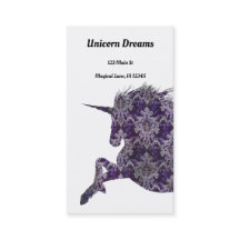 Ein Hübsches Lila Boho Unicorn