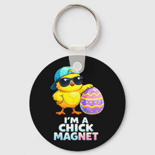 Ein Hühner-Magnet Lustiger Ostern-Hühnchen-Witz fü Schlüsselanhänger