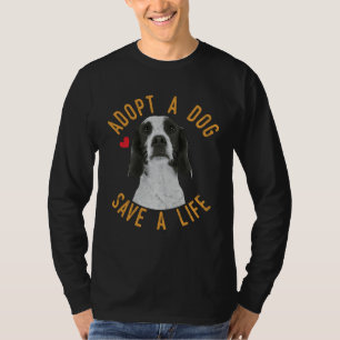 Ein Hund Adoptieren Ein Leben Retten Rettung Irisc T-Shirt