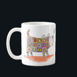 Ein Hund in einem Häkeltisch-Outfit. Kaffeetasse<br><div class="desc">Dieser Hund muss gekackt werden!</div>