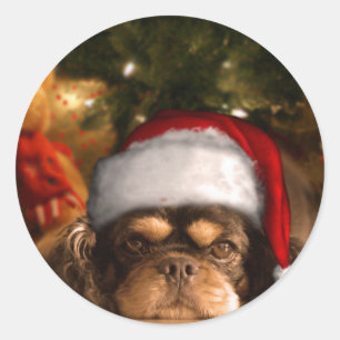 Ein Hund ist für das Leben nicht gerade für Runder Aufkleber