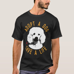 Ein Hund Rette ein Geschenk für Rettungsschwimmer T-Shirt