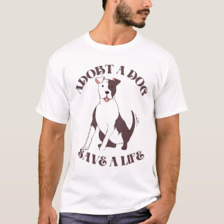 EIN HUND RETTE EIN LEBEN T-Shirt