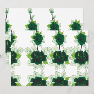 Ein Hündchen mit goldenem Retriever sitzt auf eine Einladung