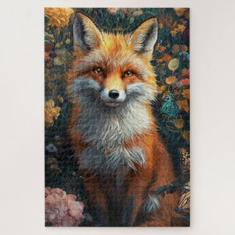 Ein hyperrealistischer Fuchs Puzzle