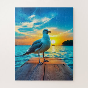 Ein idealer Sonnenuntergang für Kinder Puzzle