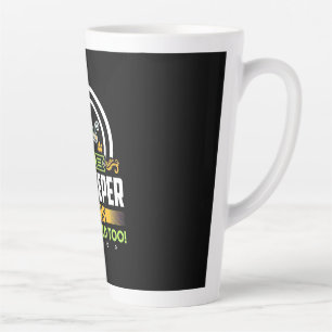 Ein Imker läuft auch, Sie sollten es auch. Milchtasse