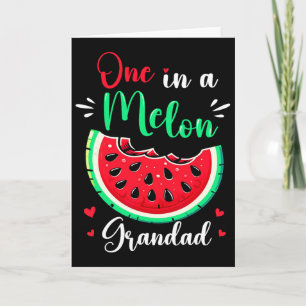 Ein In Einem Melone Opa Geburtstagsfeier Matching Karte