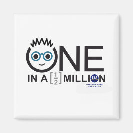 Ein in einer halben Million Logo - Magnet