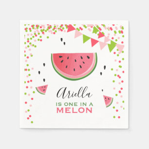 Ein in einer Melone Serviette