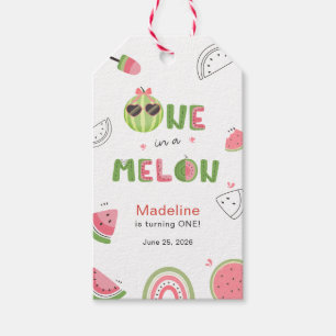 Ein in einer Melone Wassermelone Baby Mädchen 1. G Geschenkanhänger