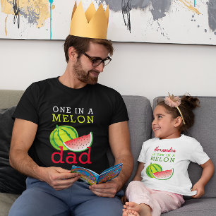Ein-in-einer-Wassermelone-Vater-T-Shirt T-Shirt
