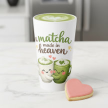 Ein in Himmel geschmiedetes Matcha süßer lustiger