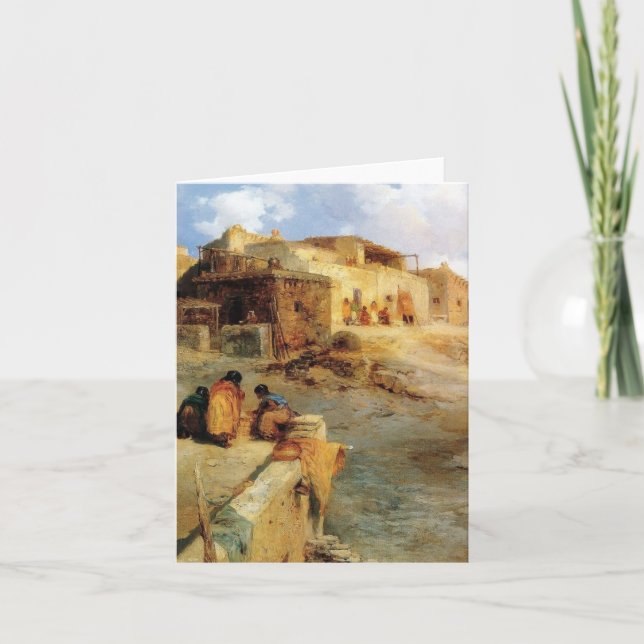 Ein Inder-Pueblo-Laguna-New Mexiko - 1906 Karte (Vorderseite)