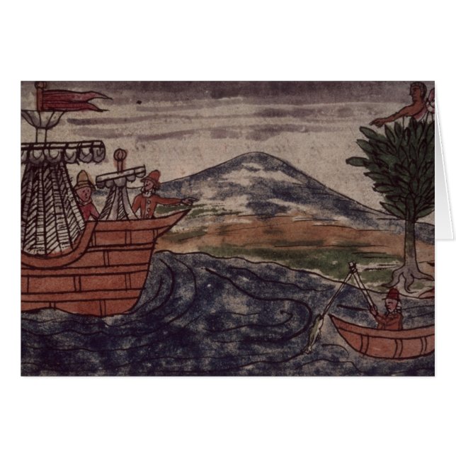 Ein indischer Spion beobachtet (Vorderseite (Horizontal))