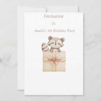 Ein individualisierbares Niedliches und elegantes  Einladung