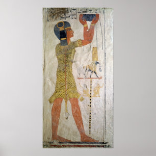 Ein Inmutef Priester, der ein Angebot macht Poster