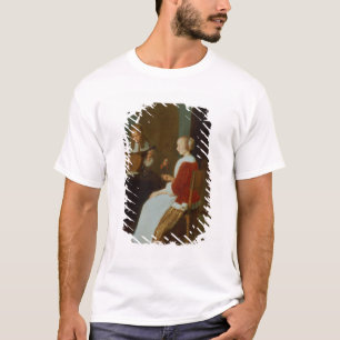 Ein Innenraum mit einem Dichtungskittspieler T-Shirt