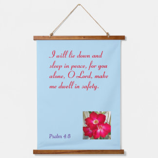 Ein Inspirierend Hangband Wandteppich Mit Holzrahmen