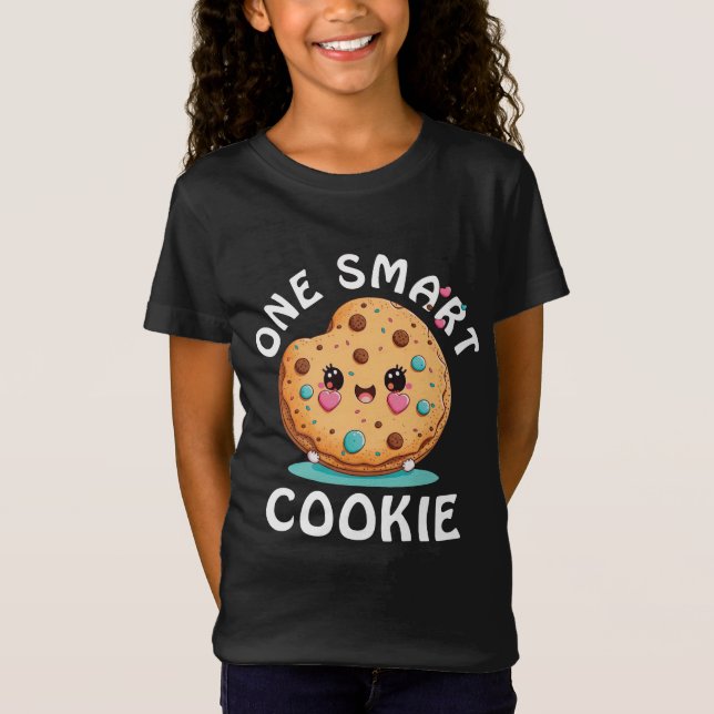 Ein intelligenter Cookie-T - Shirt (Vorderseite)