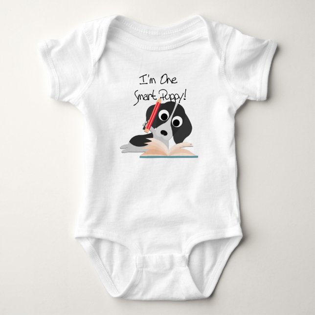 Ein intelligentes Puppy Baby Strampler (Vorderseite)