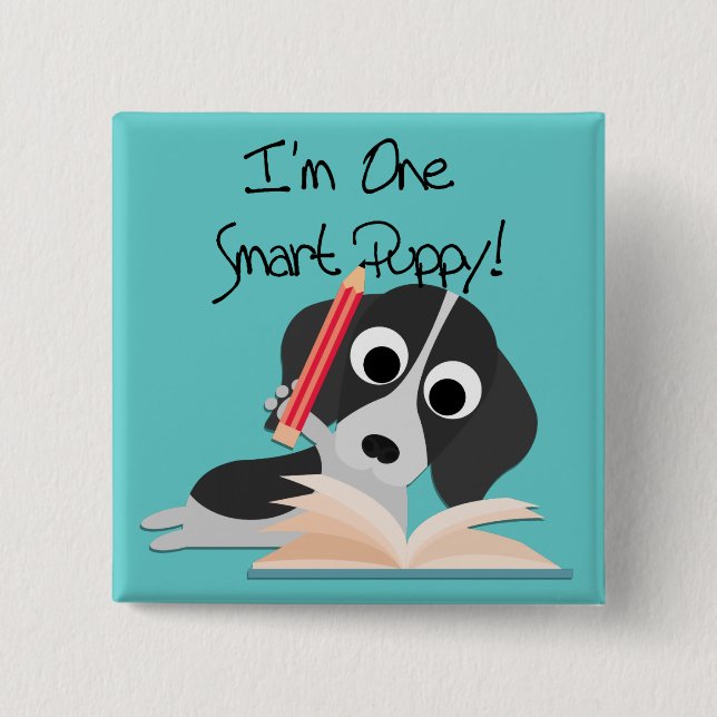 Ein intelligentes Puppy Button (Vorderseite)