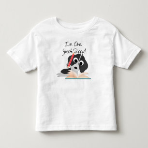 Ein intelligentes Puppy Kleinkind T-shirt