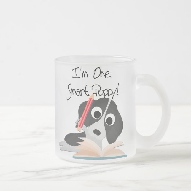 Ein intelligentes Puppy Mattglastasse (Rechts)