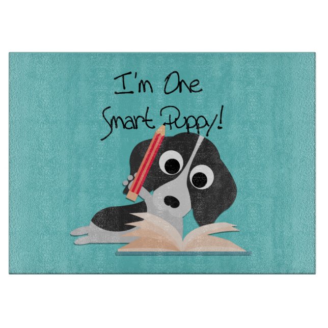 Ein intelligentes Puppy Schneidebrett (Vorderseite)