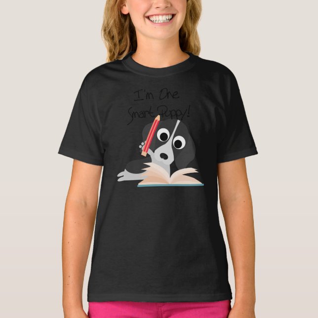 Ein intelligentes Puppy T-Shirt (Vorderseite)