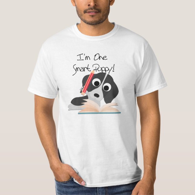 Ein intelligentes Puppy T-Shirt (Vorderseite)