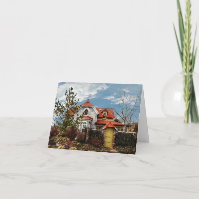Ein interessantes Haus Karte (Vorderseite)