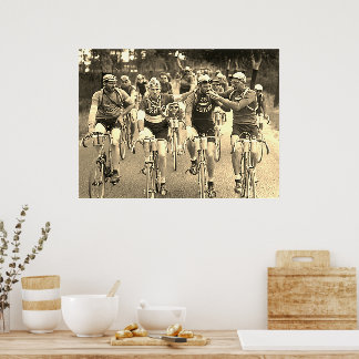 EIN INTIMATE PORTRAIT DER TOUR DE FRANCE IN DEN 20 POSTER