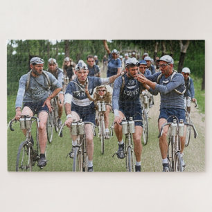 EIN INTIMES PORTRAIT TOUR DE FRANCE 1920er Jahre R Puzzle