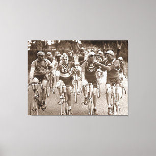 EIN INTIMES PORTRÄT DER TOUR DE FRANCE AUS DEN 192 LEINWANDDRUCK