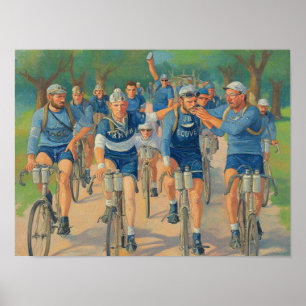 EIN INTIMES PORTRÄT DER TOUR DE FRANCE DER 1920ER  POSTER