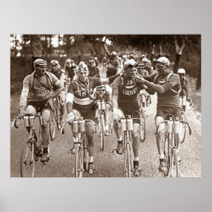 EIN INTIMES PORTRÄT DER TOUR DE FRANCE DER 1920ER POSTER