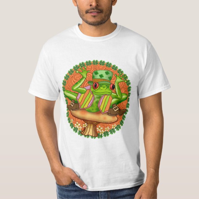 Ein irischer Frosch T-Shirt (Vorderseite)