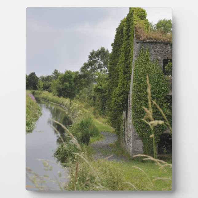 Ein irischer Kanal Fotoplatte (Vorderseite)