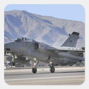 Ein italienischer AMX-Kämpfer Quadratischer Aufkleber