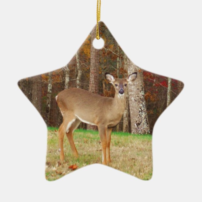 Ein Jägertraum Keramik Ornament (Vorne)