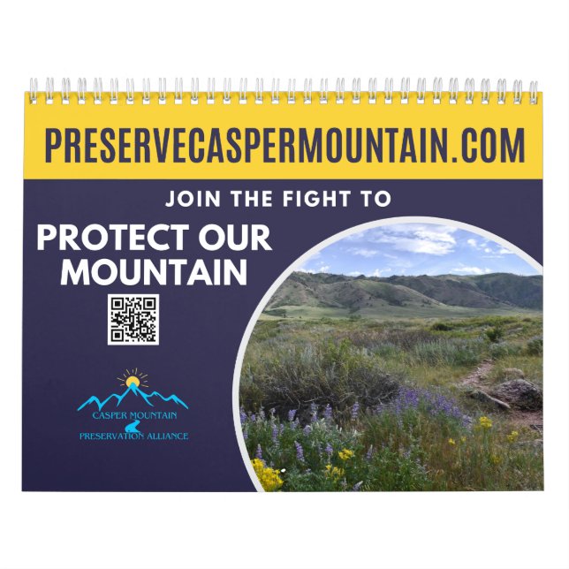 Ein Jahr am Fuße des Bergkalenders von Casper Kalender (Titelbild)