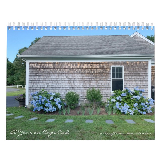 Ein Jahr auf Cape Cod: Träumblume 2025 Kalender (Titelbild)